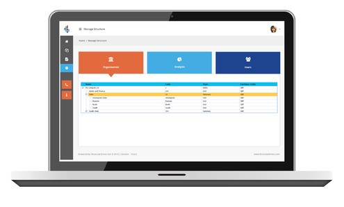 screenshot of Financial Driver